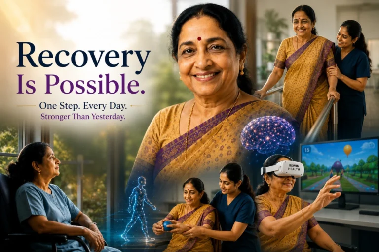 My Mother Started Standing Again After Stroke – Our Recovery Journey With AI Physiotherapy & VR Stroke Rehabilitation in Chennai